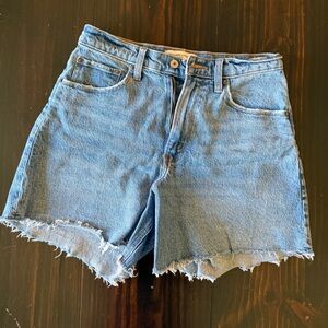 Abercrombie & Fitch Light Blue Jean Shorts